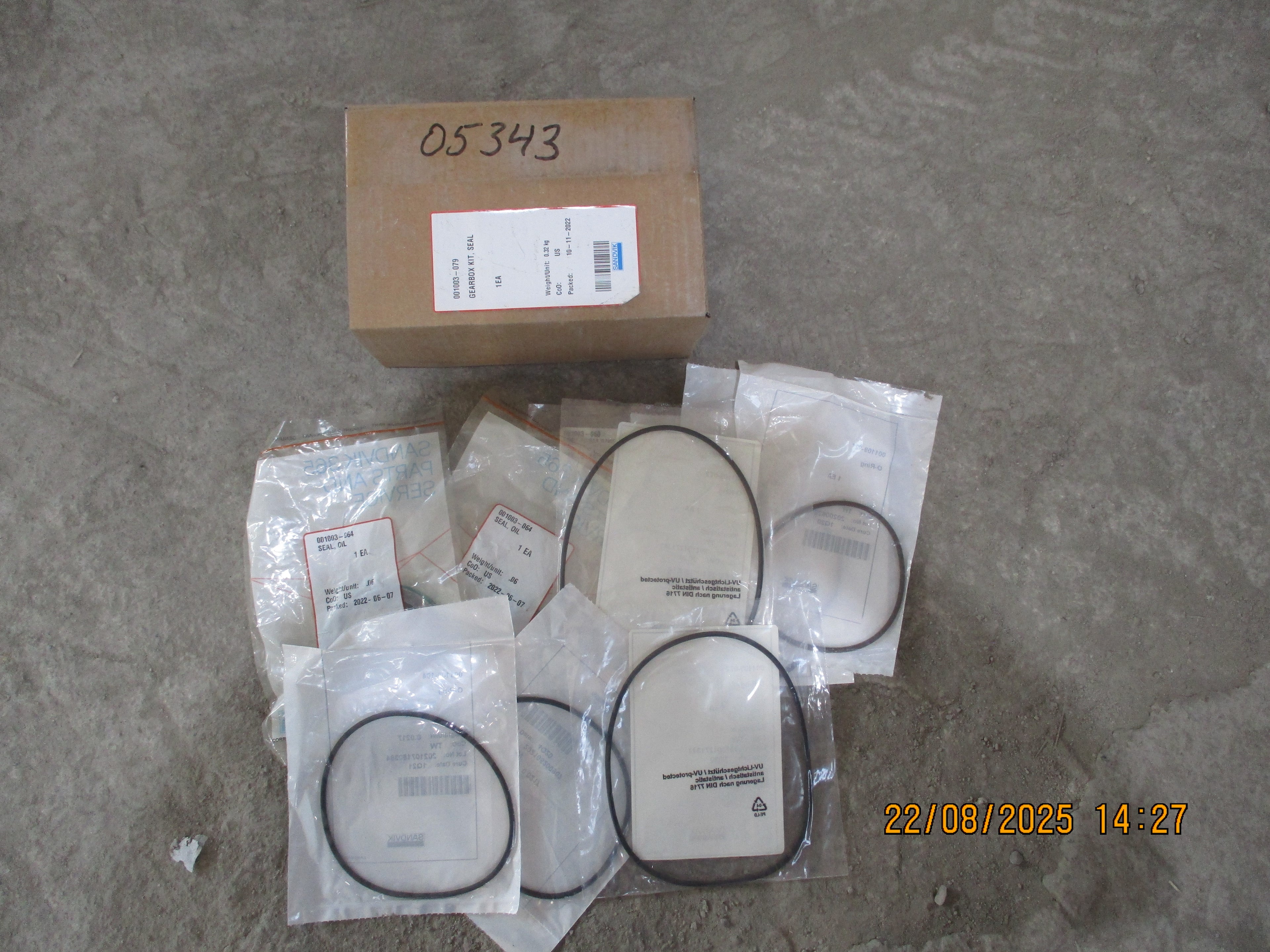 TAMROCK D45 KS: Gearbox kit seal