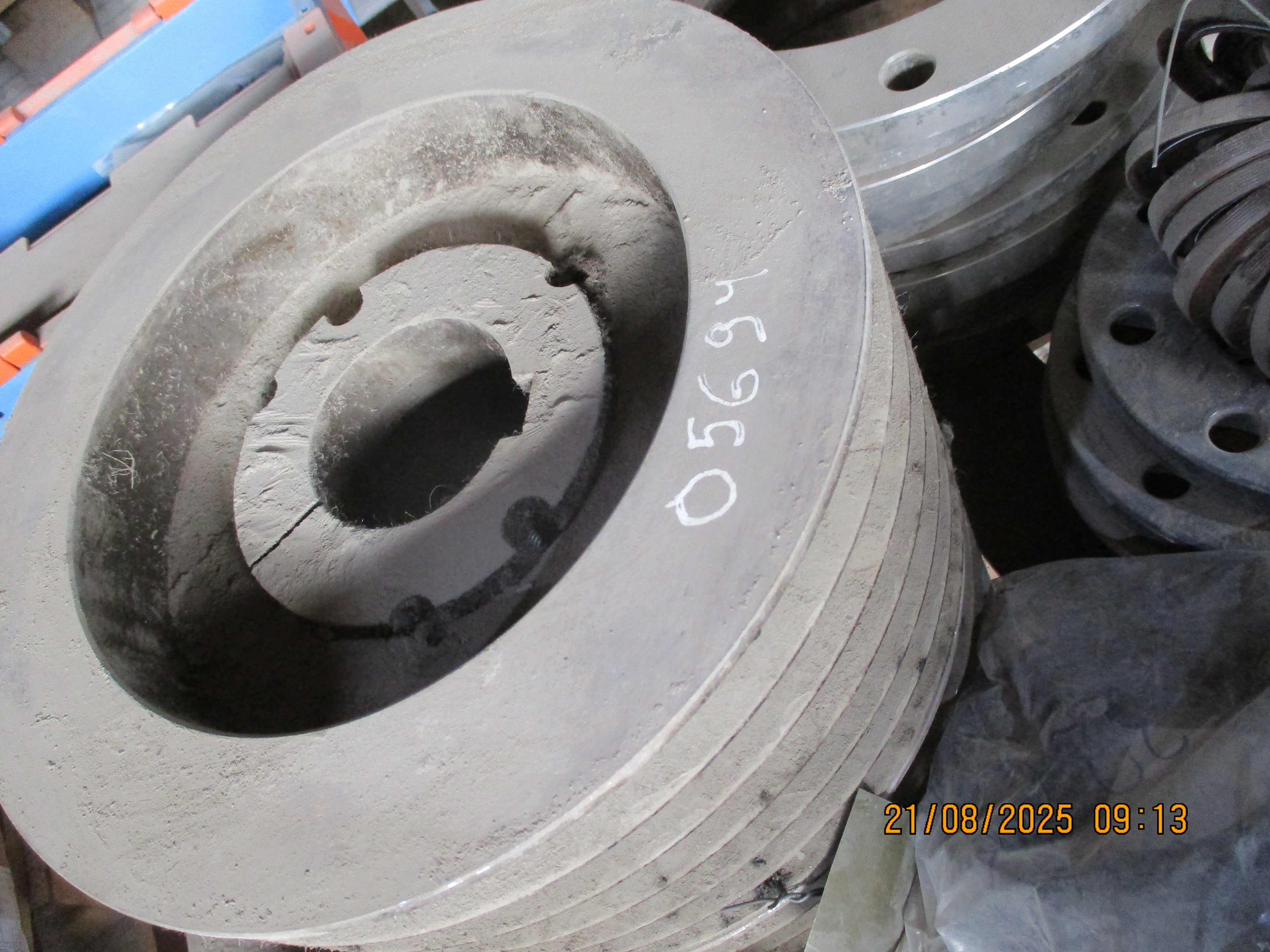 Pump ПР 400/35: Pulley