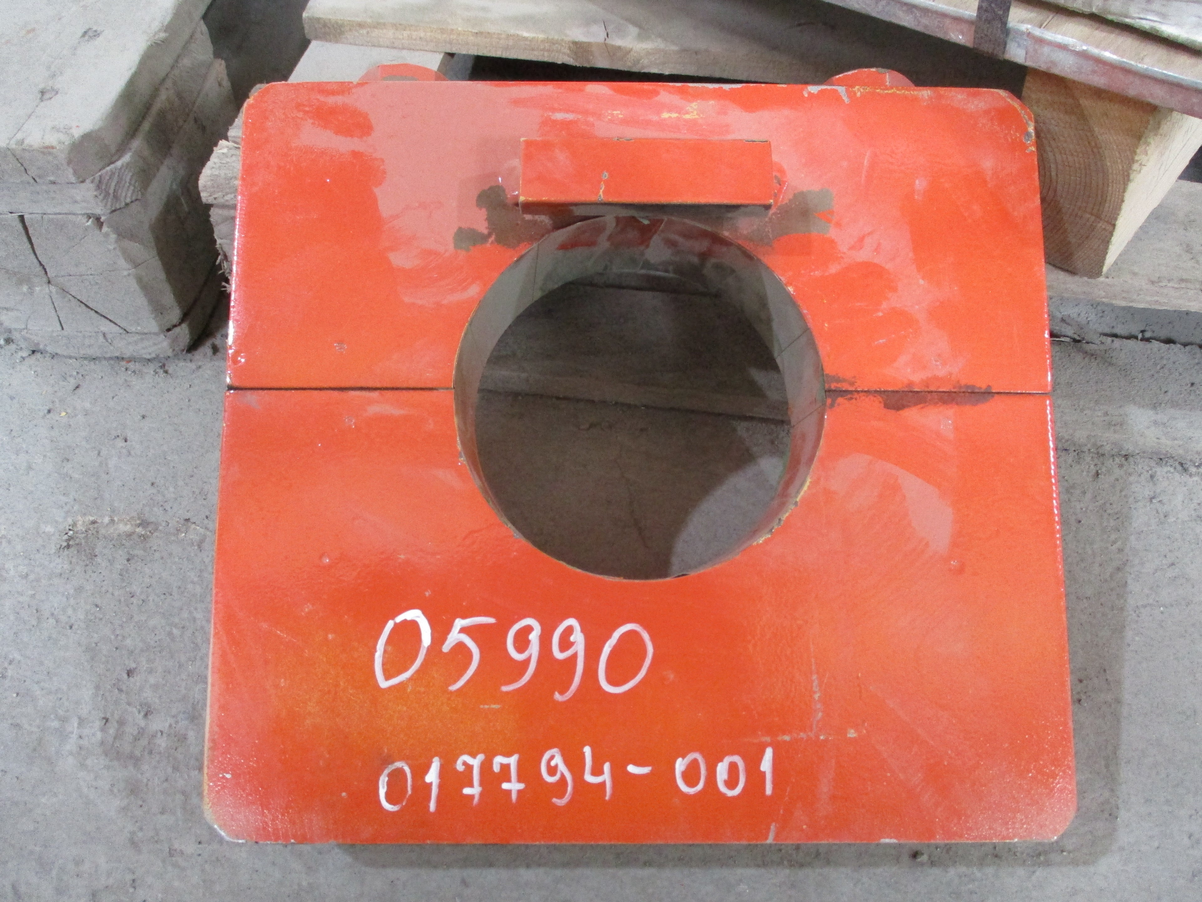Sandvik Drilling Rig: Mast Pivot Bearing Block