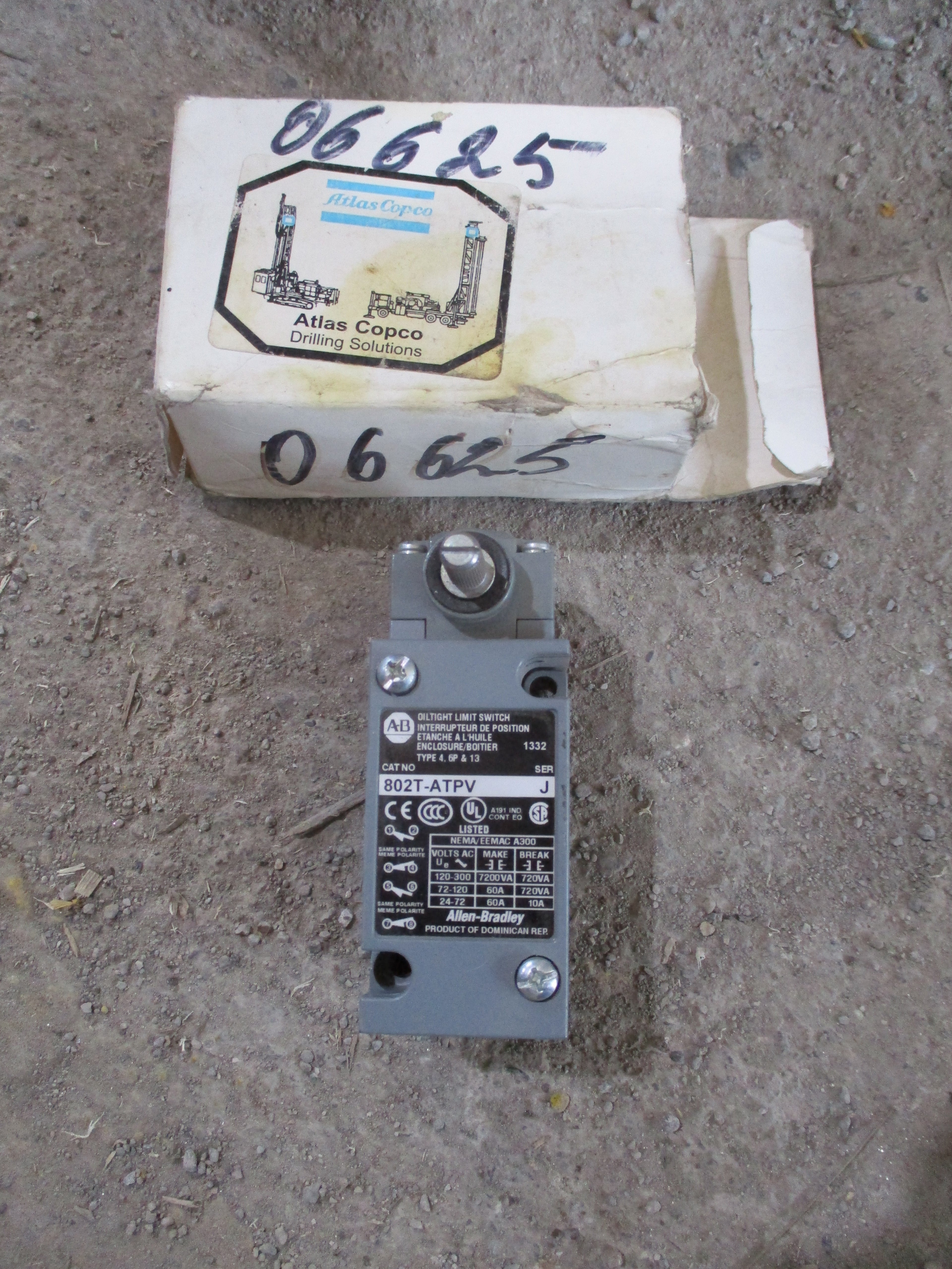 Atlas Copco Epiroc Drilling rig: Switch