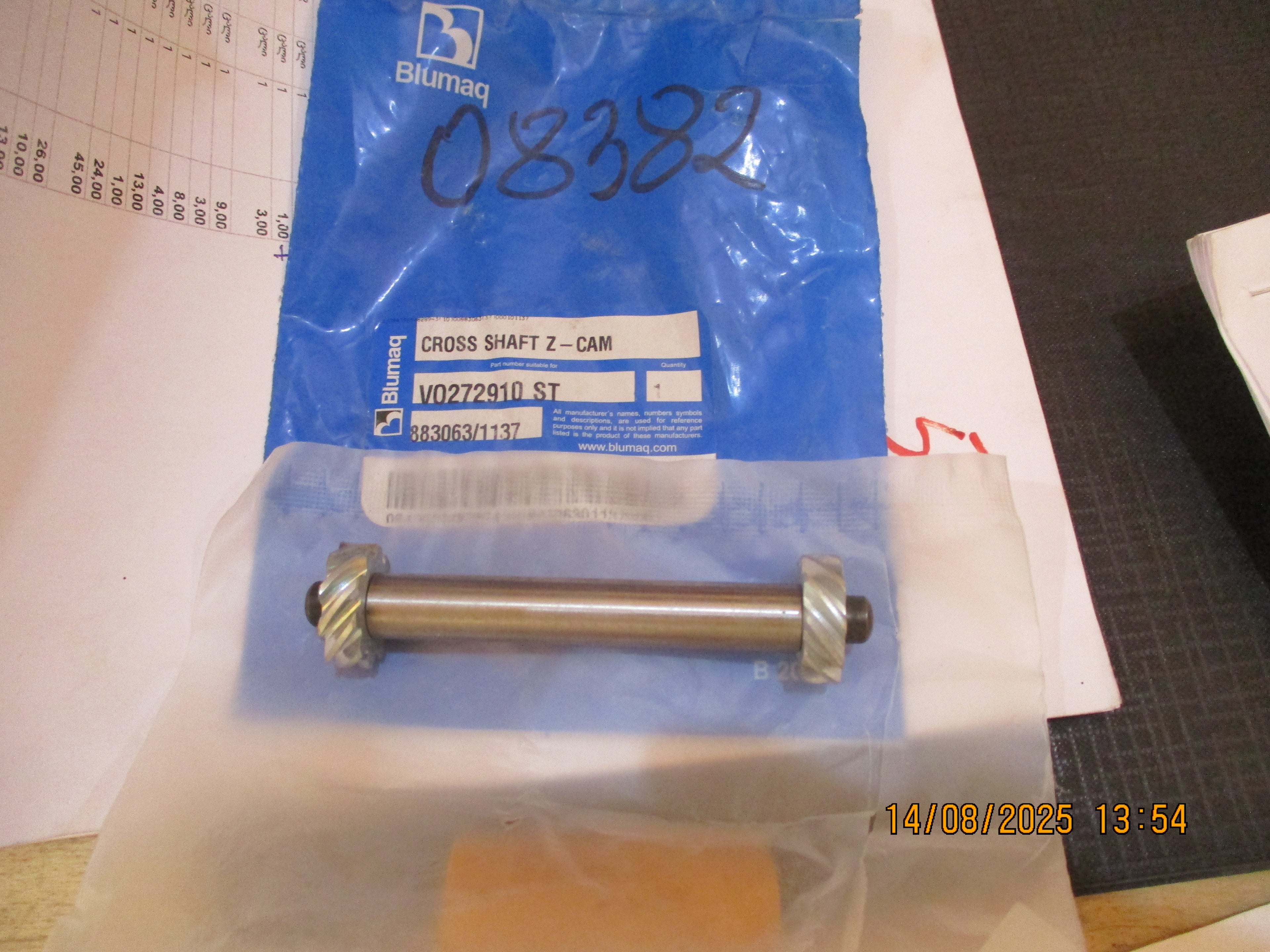 Volvo FMX 440:  Repair kit, break shaft