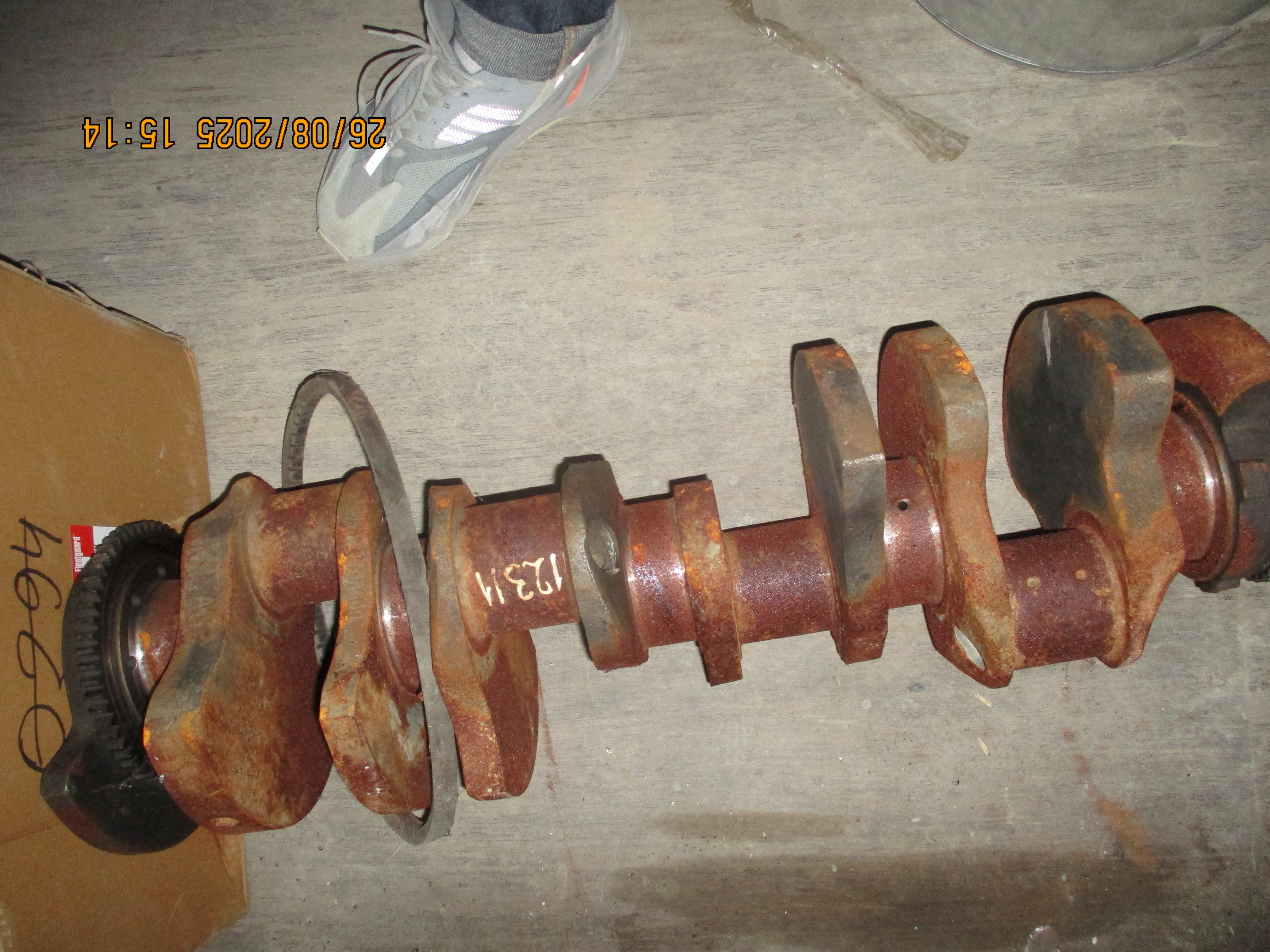 KamAZ 4326: Engine crankshaft