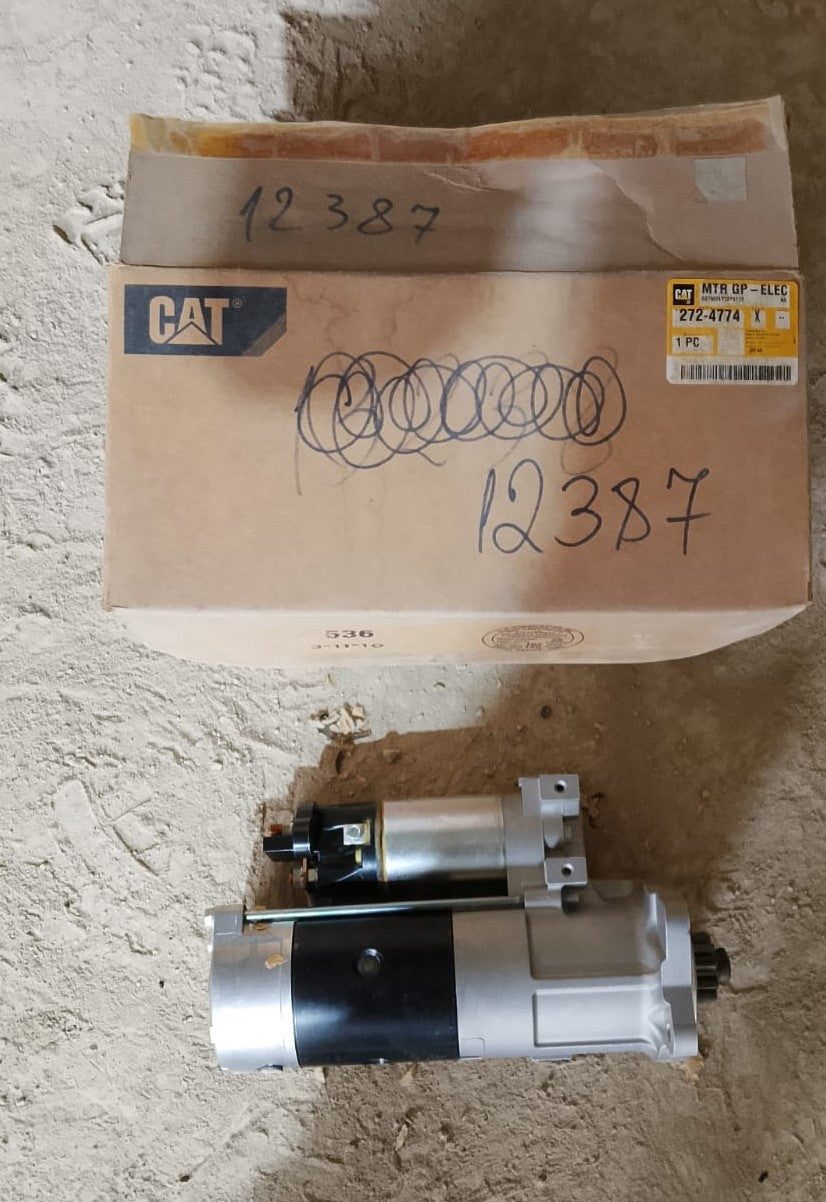 CAT-320C EXCAVATOR: Starting motor