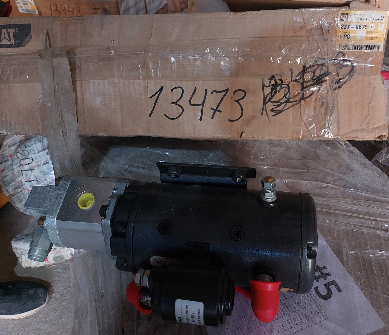 CAT-972G LOADER: Motor Gp steering