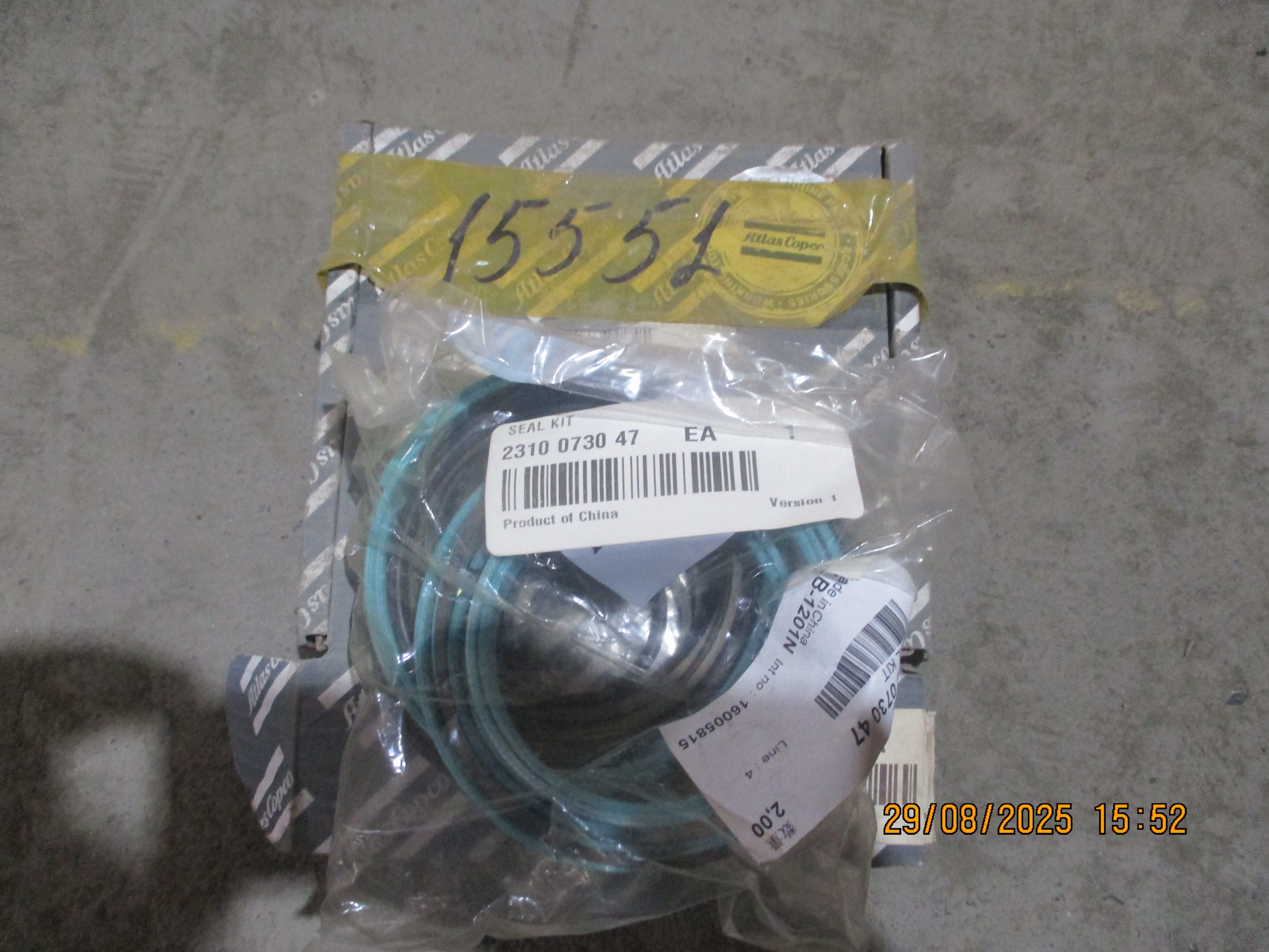 Atlas Copco Epiroc Drilling Rig: Seal kit
