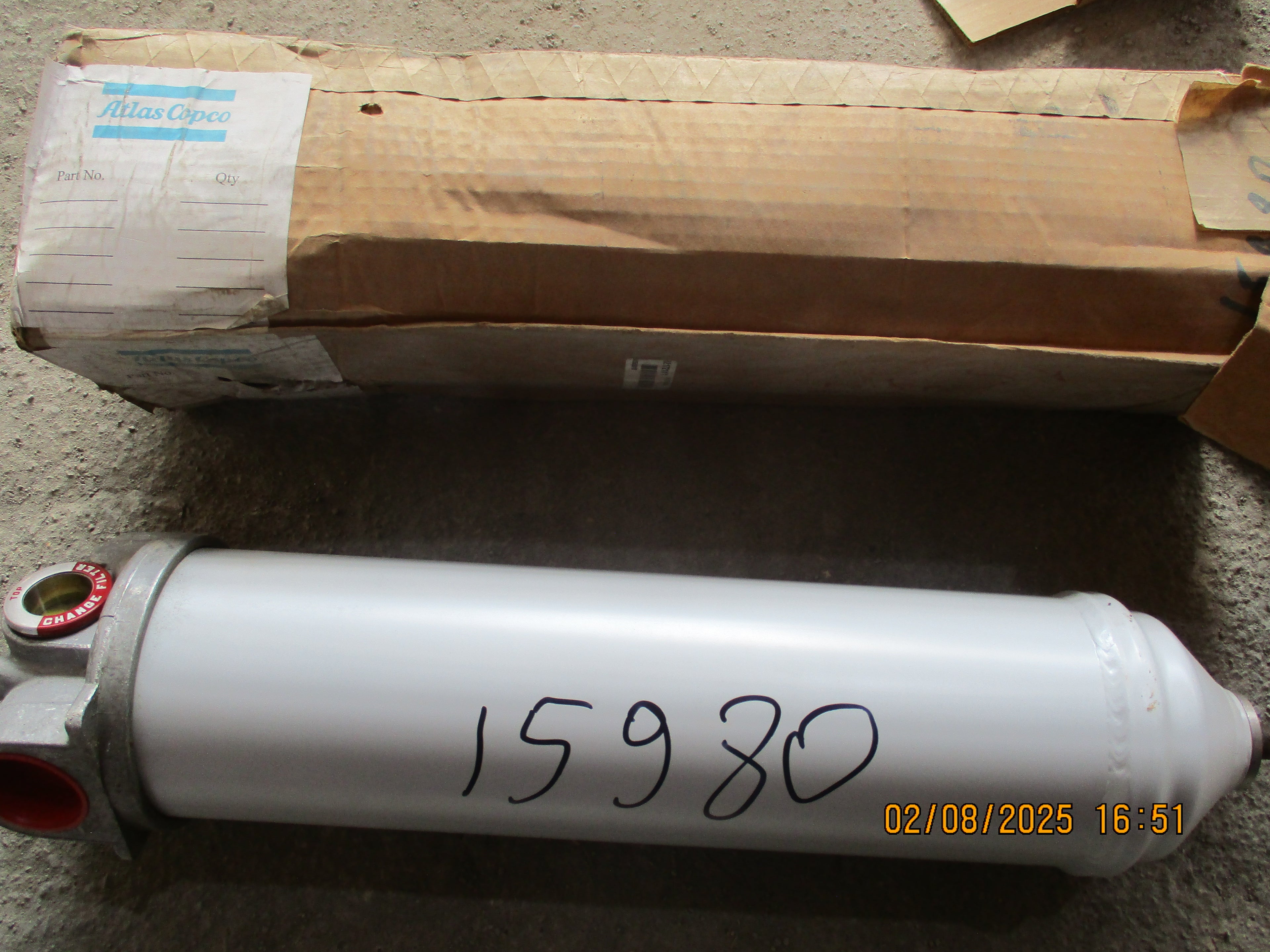 Atlas Copco Epiroc Drilling rig: Oil Filter
