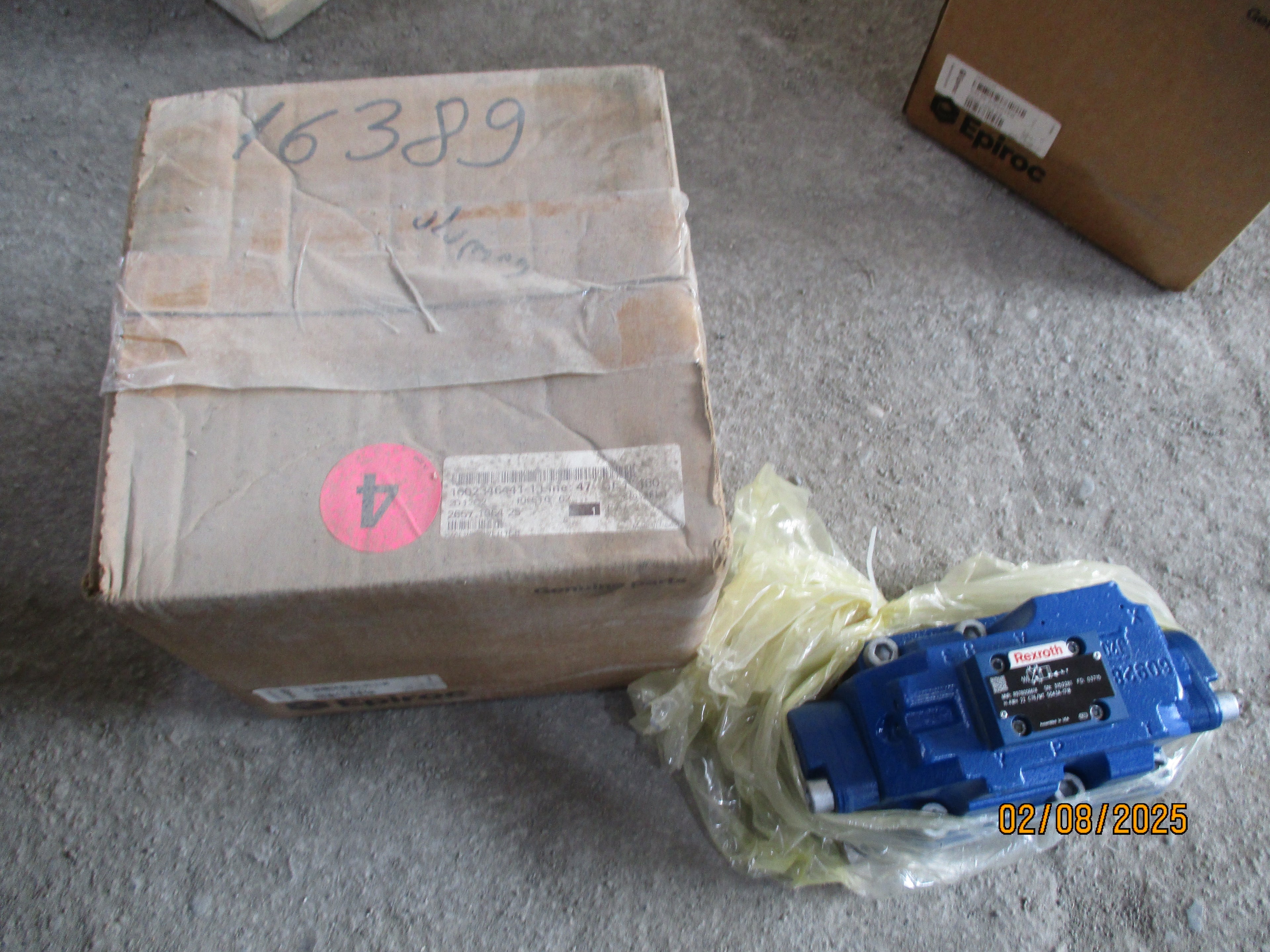 Atlas Copco Epiroc Drilling rig: Valve