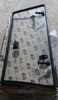 CAT 438C Backhoe Loader: Operator Window Right