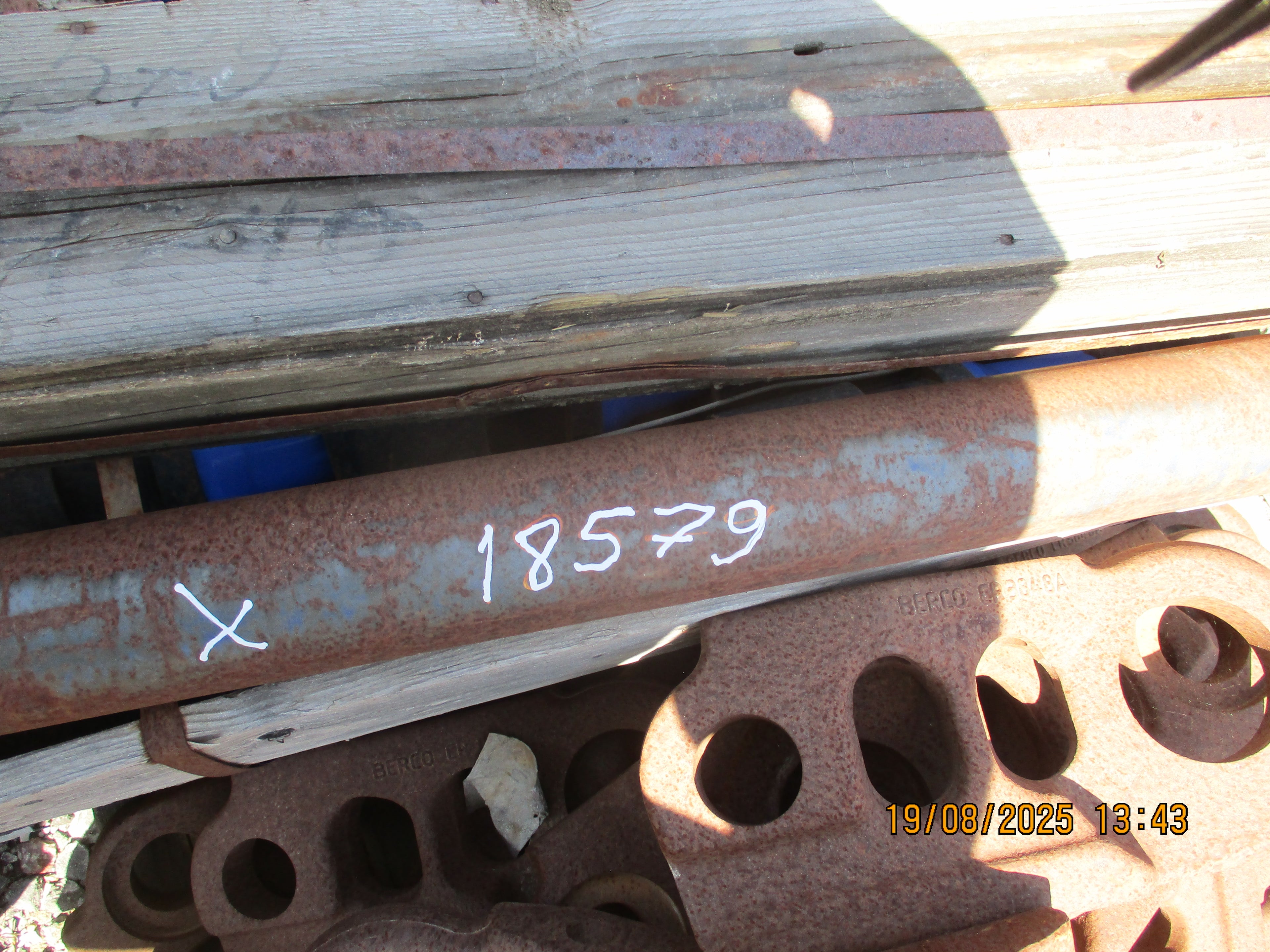 Multiuse: Ball mill adapter 127 mm L 700 mm