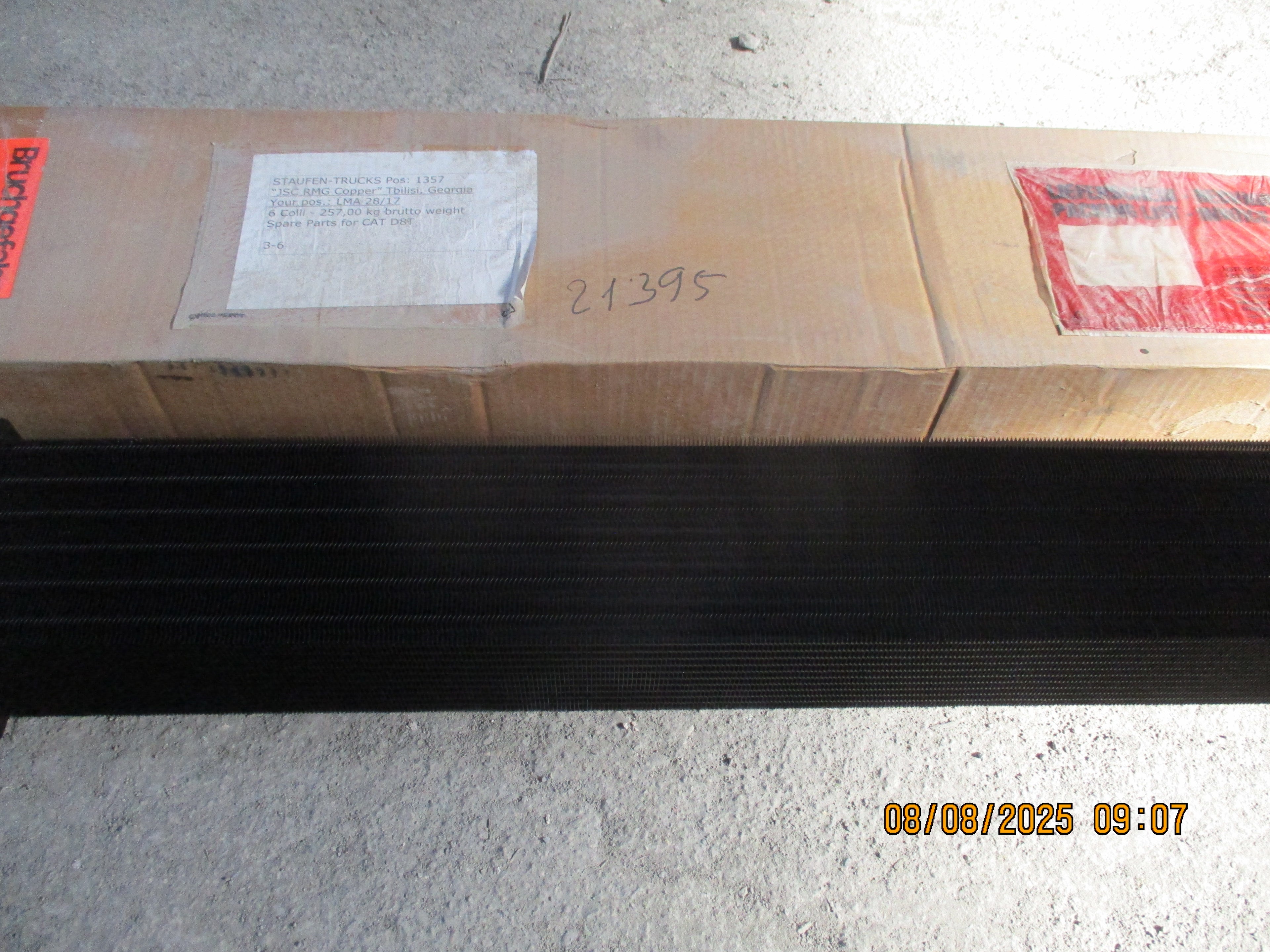 CAT-D8T  DOZER: Core AS-Radiator