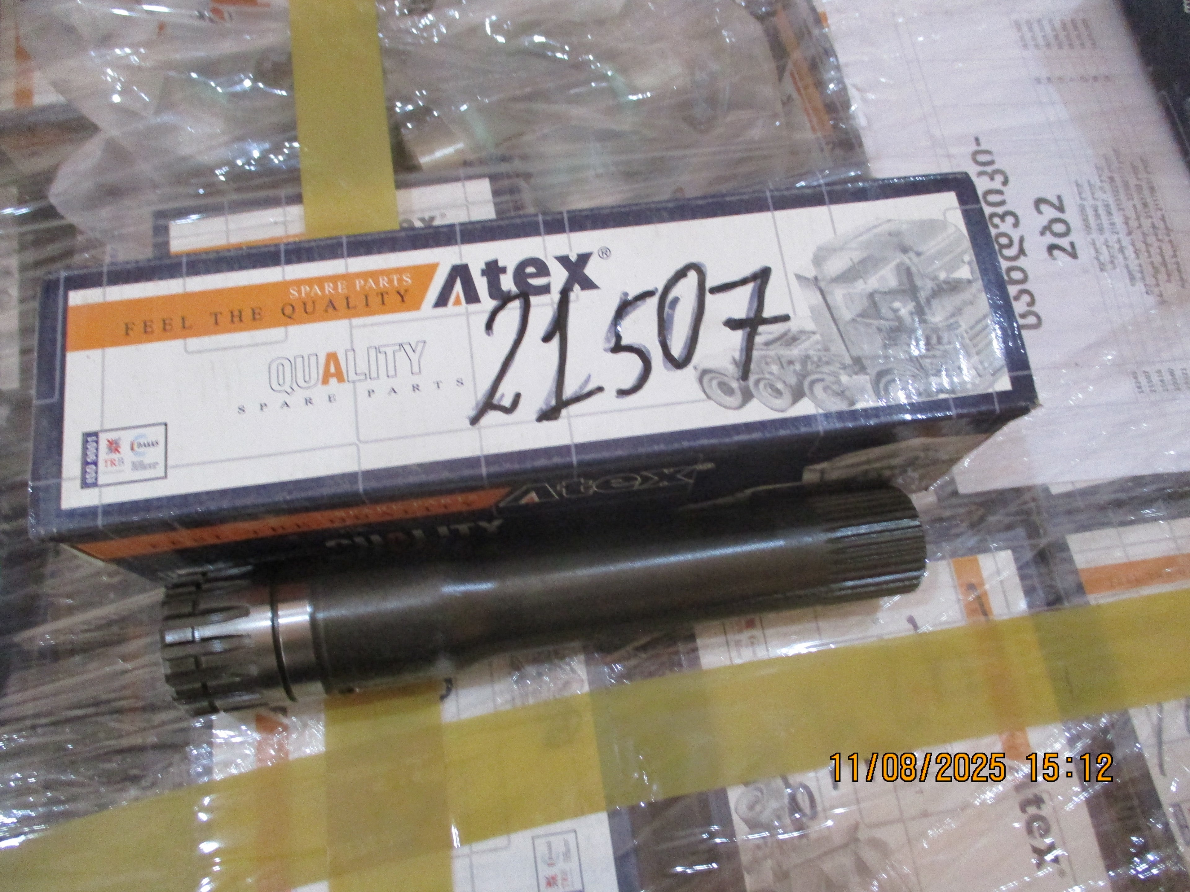 Volvo FMX 440: Power Take-off Shaft