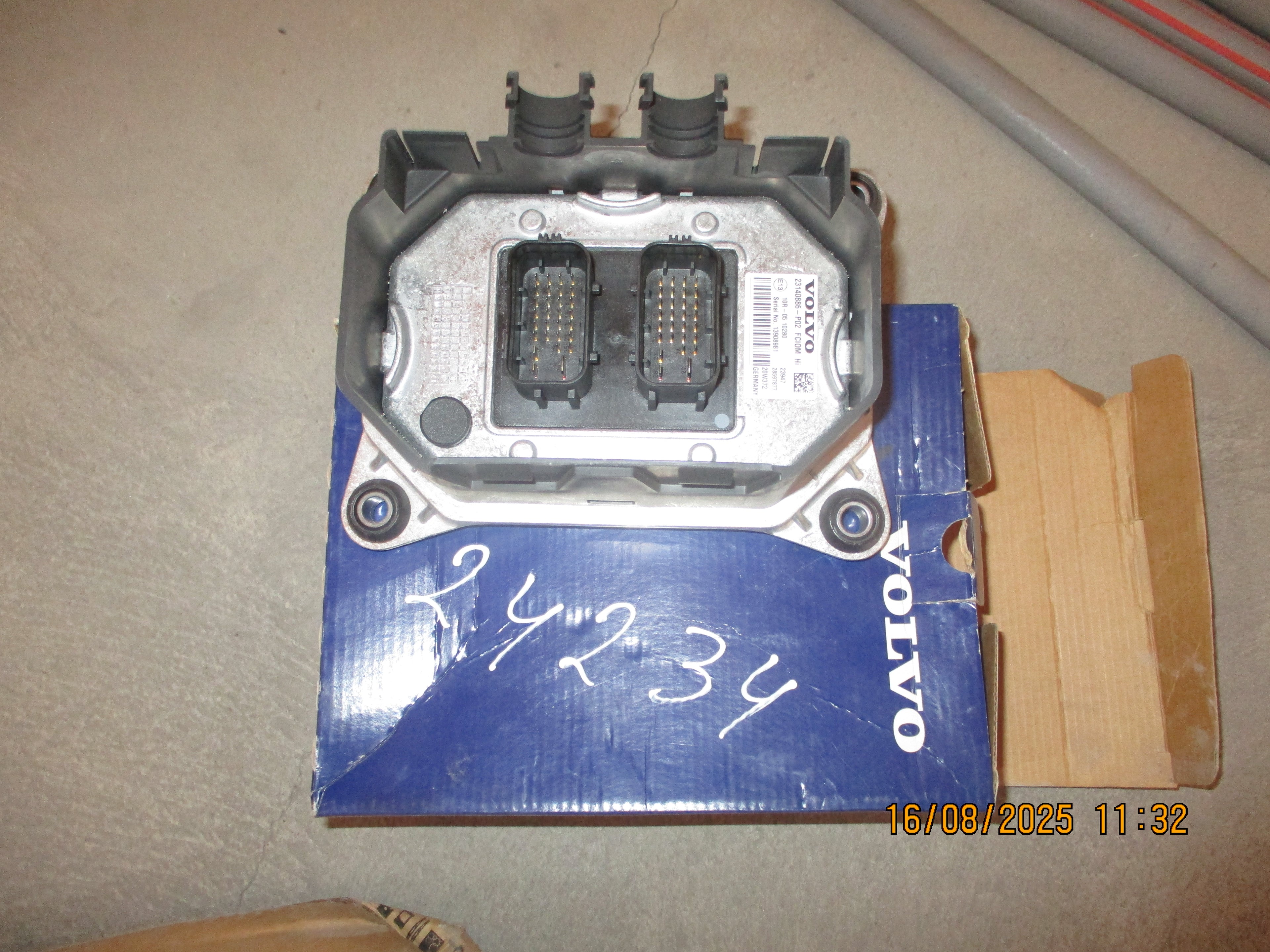 Volvo FMX 440: board computer