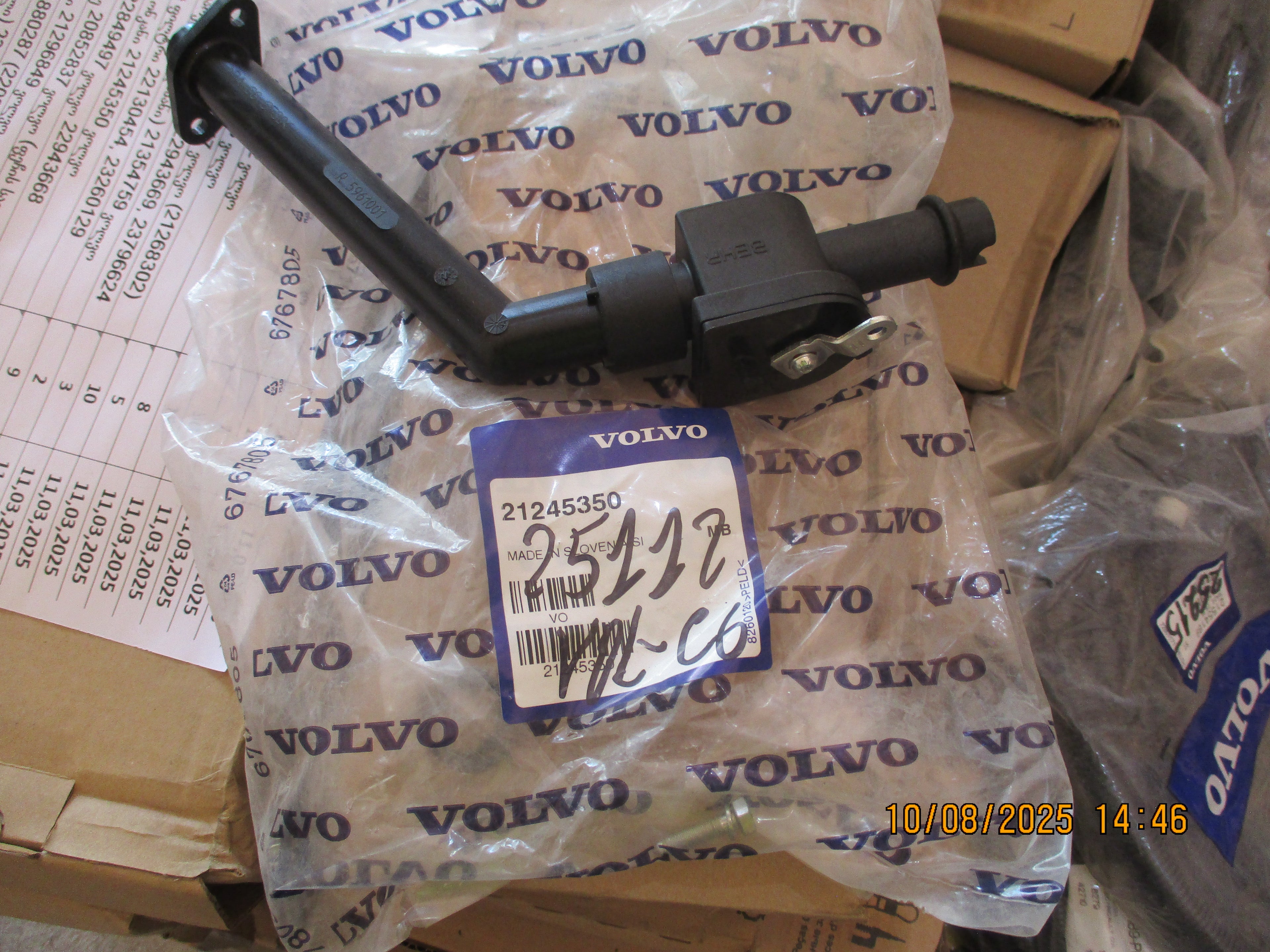 Volvo FMX 440: Fetch tap