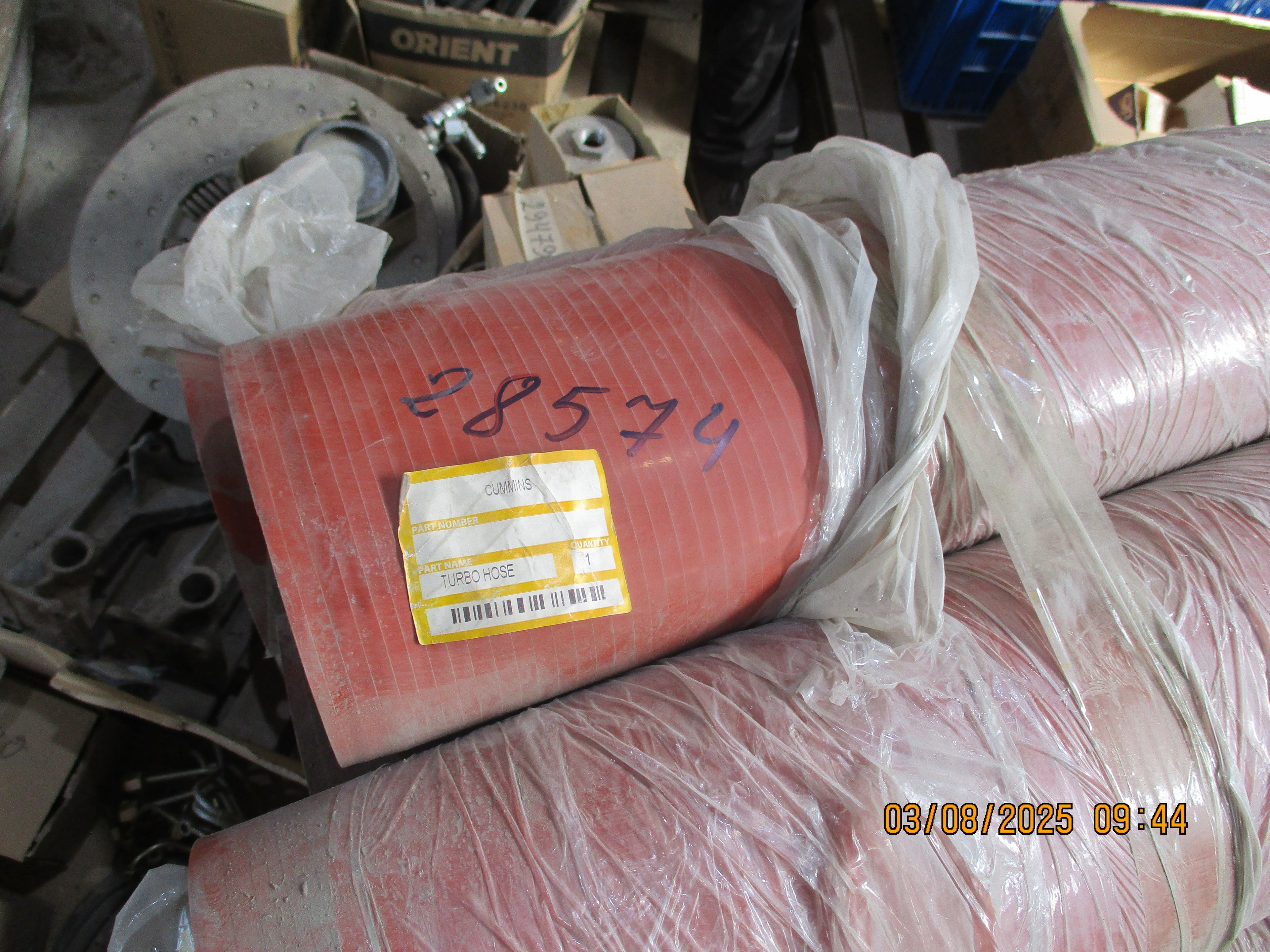 Mining industry: Hose, diameter 140 mm