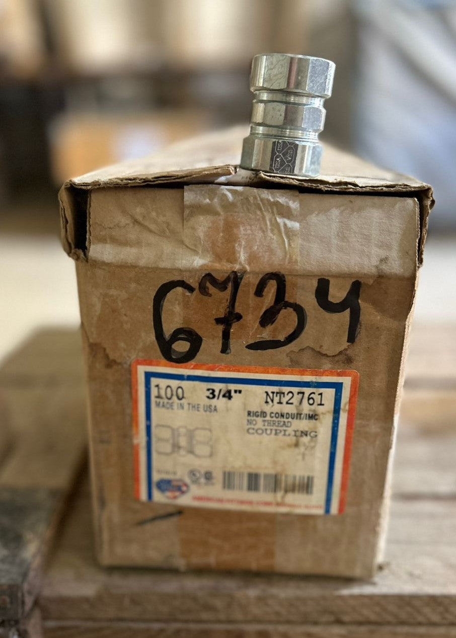 Pipeline: Rigid conduit Coupling 3/4"