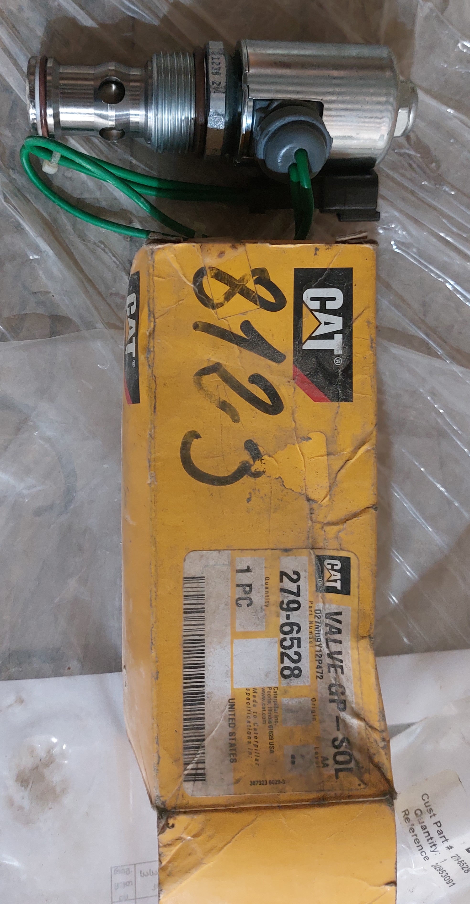 CAT 950G Wheel Loader: Valve gp solenoid